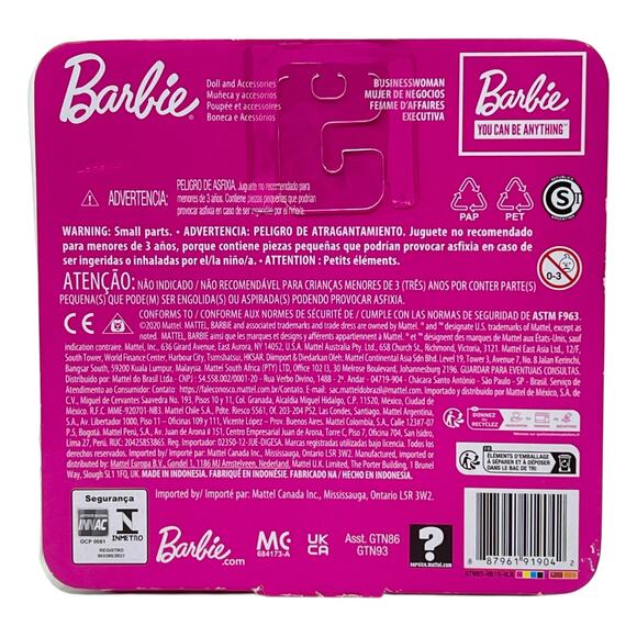 Barbie Chelsea "You Can Be Anything" BOSS Version Mattel New Sealed - Picture 2 of 2